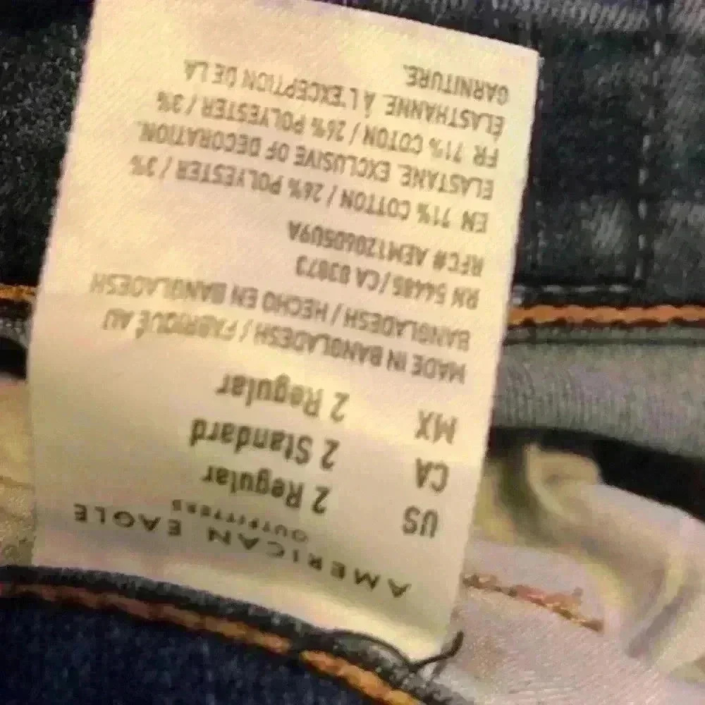 American Eagle super stretch jeans size 2 - Picture 5 of 5